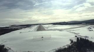 Landing in Wabush NL Canada [upl. by Hegyera]