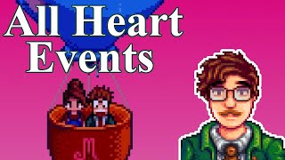 Harvey All Heart Events  Stardew Valley 15 [upl. by Aldous]