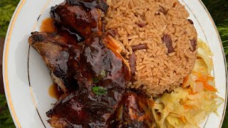 How to make Jamaican Jerk Chicken in the oven [upl. by Emie]