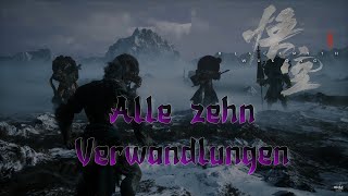 Black Myth Wukong Alle 10 von 10 Verwandlungen 🔮 aus allen Kapiteln und wo ihr sie finden könnt [upl. by Alaehcim]