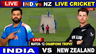 🔴Last 3 Over INDIA vs New Zealand LIVE [upl. by Gianna540]