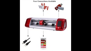 Skycut C24 Plotter Cutting for Sublimation fabric vinyl Process by Super Gift Sublimation [upl. by Ellinger]