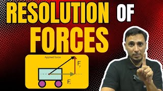 RESOLUTION OF FORCES  COMPONENT OF FORCES [upl. by Adnav]