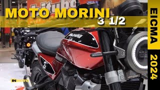 Moto Morini 3 e 12 il ritorno di un mito EICMA 2024 [upl. by Cinderella]