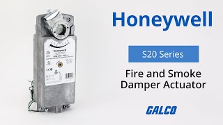 Honeywells S20 Series Fire and Smoke Damper Actuators [upl. by Godspeed]