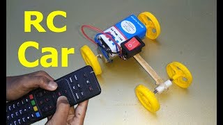 how to make rc remote control car at home [upl. by Princess]