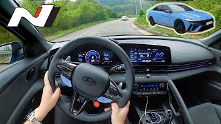 The New 2024 Hyundai Elantra N FACELIFT DCT POV Test Drive [upl. by Merell]