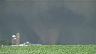 Jun 17 2010 Congar Minnesota EF4 Wedge Tornado [upl. by Ailem]