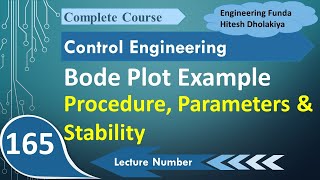 Bode Plot Example in Control Systems Basics Drawing Procedure and Parameters [upl. by Mika]