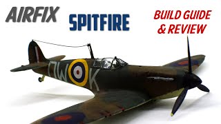 Airfix Spitfire Mk1a  Beginners Guide  172 Scale Model Kit Build amp Review [upl. by Halliday]