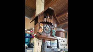 Cuckoo clock repair with music box [upl. by Onin297]