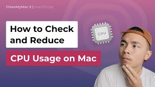 How to Check Mac CPU Usage [upl. by Maclay]