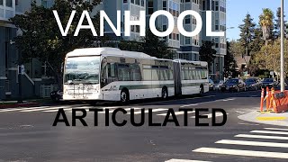 Van Hool Articulated  AC Transit 2006 Van Hool AG300 No 2110 on line 40 [upl. by Aracot]