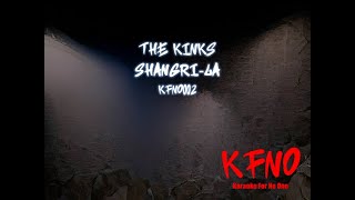 Kinks  Shangri La karaoke [upl. by Rahcir]