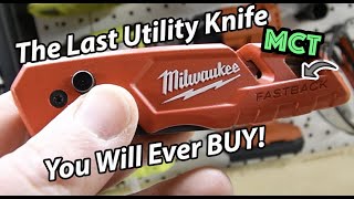 Milwaukee quotFASTBACKquot Utility Knife [upl. by Dennett725]