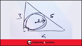 Colin Wright  Incircles of Primitive Pythagorean Triangles  G4G15 February 2024 [upl. by Accisej394]