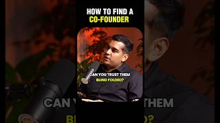 How To Find A Co  Founder 🔥💯 [upl. by Volnak166]