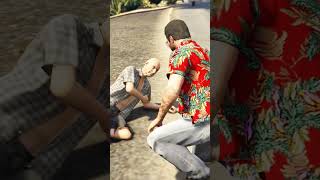 MICHEAL SAVES OLD MEN 😥  shorts gta5 [upl. by Charity616]