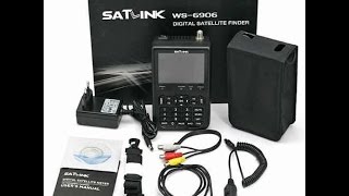 Satlink WS 6906 AMAZONAS como configurar satélites [upl. by Fritzie673]