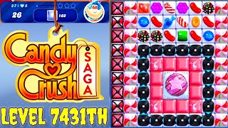 Level 7431th Candy Crush Saga Live Streaming On YouTube By Sankat Mochan Vlogs [upl. by Yknarf]