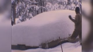 The Great Southeastern Snowstorm of 1973  Archive Video [upl. by Nuahsak]