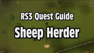 RS3 Sheep Herder Quest Guide  RuneScape [upl. by Domonic583]