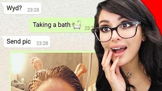 FUNNIEST BOYFRIEND  GIRLFRIEND TEXTS [upl. by Dragone179]