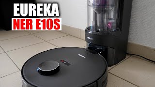 EUREKA NER E10S IL LAVE IL ASPIRE ET SURTOUT  aspirateur robot [upl. by Jorgan]