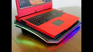 Thermaltake Massive 20 RGB Notebook Cooler Review [upl. by Ihteerp]