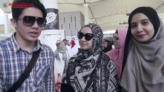 Umroh bersama Laudya chintya Bella Zaskia Sungkar dan Irwansyah [upl. by Orvah337]