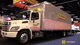 2022 Hino L6 Box Truck with Palfinger Lift Gate  Interior Exterior Tour [upl. by Chaney]