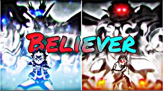 Valt vs Shu AMV Believer nightcore  Beyblade Burst God [upl. by Faye]