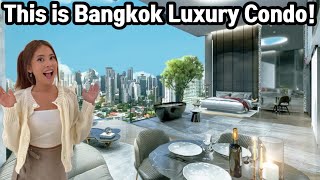 This is Bangkok Luxury Condo Thonglor TopClass Home Tour in Thailand [upl. by Latsyek]