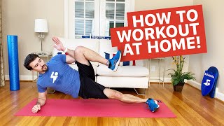 How Swimmers Can Work Out at Home [upl. by Nospmas]