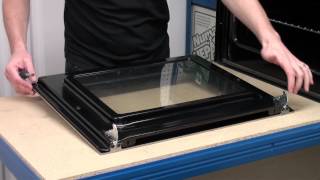 How To Replace The Door Glass On An Oven [upl. by Waldo647]