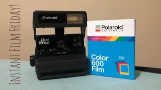 Instant Film Friday 5 How to put film into a vintage Polaroid 600 Camera [upl. by Nereus]