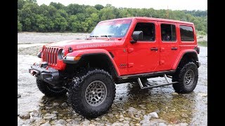 Installing Rock Slide Engineering Step Sliders on our 2018 Jeep JLU Project Swampcat [upl. by Pascal]