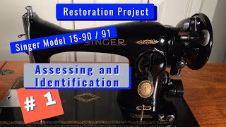 Restoring a Vintage Singer Sewing Machine [upl. by Kirad684]