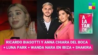 Ricardo Biasotti y Anna Chiara del Boca  Luna Park  Wanda en Ibiza ALaTarde  Programa11724 [upl. by Ahsitan342]