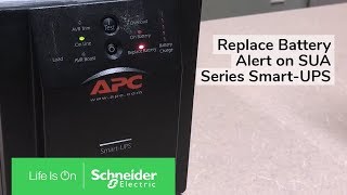 Troubleshooting Replace Battery LED on APC SmartUPS SUA Series  Schneider Electric Support [upl. by Aihsiym393]