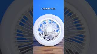 LUMINÁRIA LED COM VENTILADOR PRO CALOR temnomagalu [upl. by Sutphin]