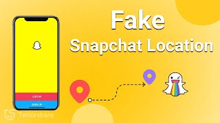 How to Change Location On Snapchat Map  Fake Location On Snapchat 2024 [upl. by Aicnelev]