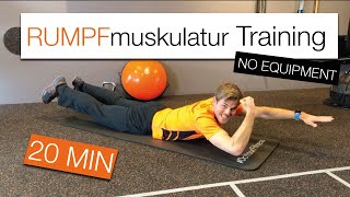 Rumpfmuskulatur Training by PRIME SPORTS® [upl. by Trahern]