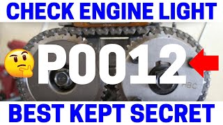 How To Fix Check Engine Light P0012  Camshaft Position A  Timing Over Retarded Bank 1 [upl. by Ednargel746]