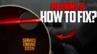 Service Engine Soon Light  Meaning Causes amp What to do [upl. by Madden]