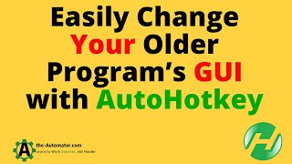 Easily manipulate Older Windows Programs with AutoHotkey [upl. by Ehcram]