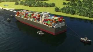 Overview of the new Panama Canal expansion [upl. by Florinda]