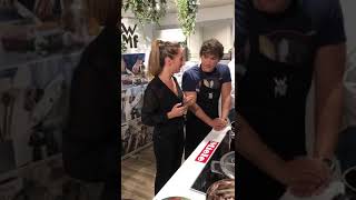 Show Cooking con Jordi Cruz I elblogdeceleste [upl. by Gnak]