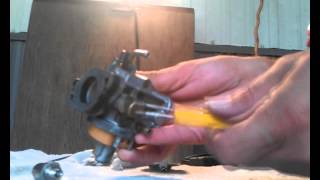 Cleaned carburetor on my husqvarna riding lawn mower [upl. by Calvin]