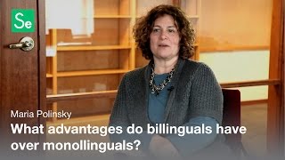 Cognitive Advantages of Bilingualism  Maria Polinsky [upl. by Annaig751]